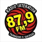 Logo da rádio Rádio Interativa 87.9 FM ao vivo online