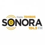Logo da rádio Rádio Tombos Sonora 104.9 FM ao vivo online