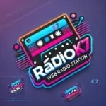 Logo da rádio Rádio K7 ao vivo online