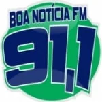 Logo da rádio Rádio Boa Notícia 91.1 FM ao vivo online
