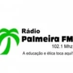 Logo da rádio Palmeira FM ao vivo online