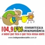 Logo da rádio Rádio Independência 104.9 FM ao vivo online
