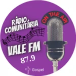 Logo da rádio Rádio Vale 87.9 FM ao vivo online