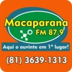 Logo da rádio Rádio Macaparana 87.9 FM ao vivo online