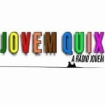Logo da rádio Jovem Quix FM ao vivo online