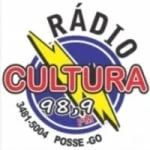 Logo da rádio Rádio Cultura 98.9 FM ao vivo online