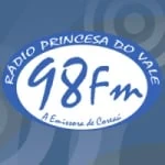 Logo da rádio Rádio Princesa do Vale 98.7 FM ao vivo online