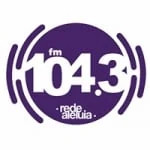Logo da rádio Rádio Rede Aleluia 104.3 FM ao vivo online