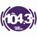 Logo da rádio Rádio Rede Aleluia 104.3 FM ao vivo online