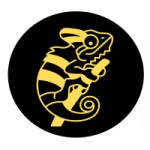 Logo da rádio Camaleão Web Rádio ao vivo online