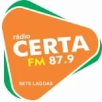 Logo da rádio Rádio Certa 87.9 FM ao vivo online