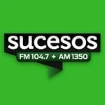 Logo da rádio Radio Sucesos 104.7 FM 1350 AM ao vivo online