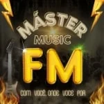 Logo da rádio Master Music FM ao vivo online