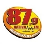 Logo da rádio Rádio Nativa 87.9 FM ao vivo online