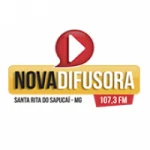 Logo da rádio Rádio Nova Difusora 107.3 FM ao vivo online