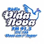Logo da rádio Rádio Vida Nova 91.5 FM ao vivo online