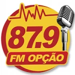 Logo da rádio Rádio Opção 87.9 FM ao vivo online
