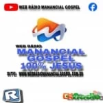 Logo da rádio Web Rádio Manancial Gospel ao vivo online