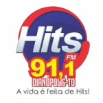 Logo da rádio Rádio Hits 91.1 FM ao vivo online
