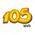 Logo da rádio Rádio 105 Web ao vivo online
