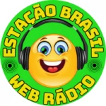 Logo da rádio Estação Brasil ao vivo online