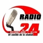 Logo da rádio Radio 24 de Julio 97.1 FM ao vivo online