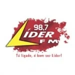 Logo da rádio Rádio Líder 98.7 FM ao vivo online