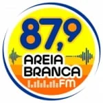 Logo da rádio Rádio Areia Branca 87.9 FM ao vivo online