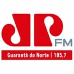 Logo da rádio Rádio Jovem Pan 105.7 FM ao vivo online