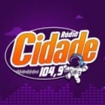Logo da rádio Rádio Cidade 104.9 FM ao vivo online