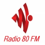 Logo da rádio Classic Hits 80 FM ao vivo online
