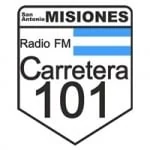 Logo da rádio Radio Carretera 101 107.7 FM ao vivo online