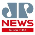 Logo da rádio Rádio Jovem Pan News 103.3 FM ao vivo online