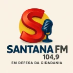 Logo da rádio Rádio Santana 104.9 FM ao vivo online