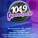 Logo da rádio Rádio Esperança 104.9 FM ao vivo online