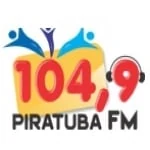 Logo da rádio Rádio Piratuba 104.9 FM ao vivo online