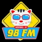 Logo da rádio 98 FM Amparo ao vivo online
