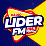 Logo da rádio Rádio Líder 105.9 FM ao vivo online
