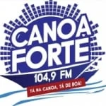 Logo da rádio Rádio Canoa Forte 104.9 FM ao vivo online