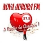 Logo da rádio Rádio Nova Aurora 87.9 FM ao vivo online