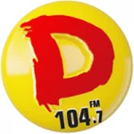 Logo da rádio Rádio Dinâmica 104.7 FM ao vivo online