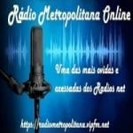 Logo da rádio Rádio Metropolitana FM ao vivo online