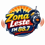 Logo da rádio Zona Leste 88.7 S-J-M ao vivo online