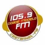 Logo da rádio Rádio Cidade Modelo 105.9 FM ao vivo online