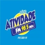 Logo da rádio Rádio Atividade 98.5 FM ao vivo online