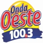 Logo da rádio Rádio Onda Oeste 100.3 FM ao vivo online