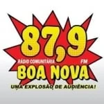 Logo da rádio Radio Boa Nova 87.9 FM ao vivo online