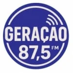 Logo da rádio Rádio Geração 87.5 FM ao vivo online