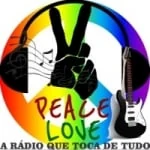 Logo da rádio Peace Love do Rock ao MPB ao vivo online