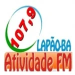 Logo da rádio Rádio Atividade 107.9 FM ao vivo online